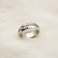 High Quality Cheap Price Stainless Steel Women Crystal Jewelry Ring